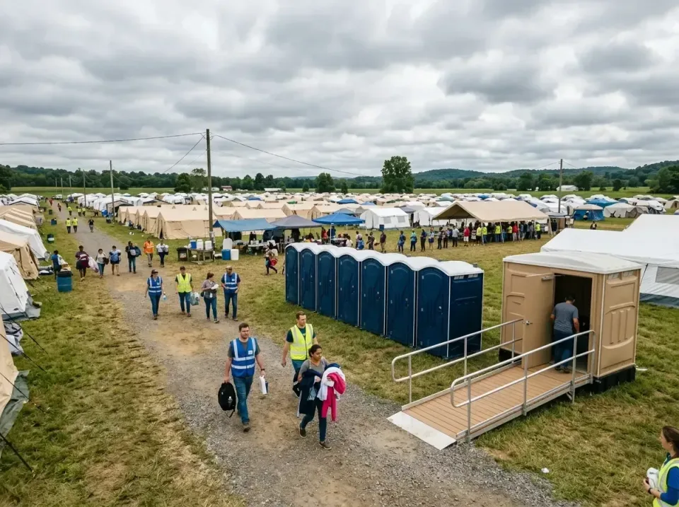 disaster-relief-camp-restrooms-010 — frequently asked questions, Dumpster & Portable Bathrooms Rental in Clarksville, TN